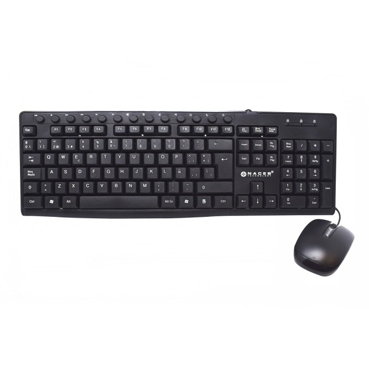 Kit de Teclado y Mouse Naceb Technology NA-112N