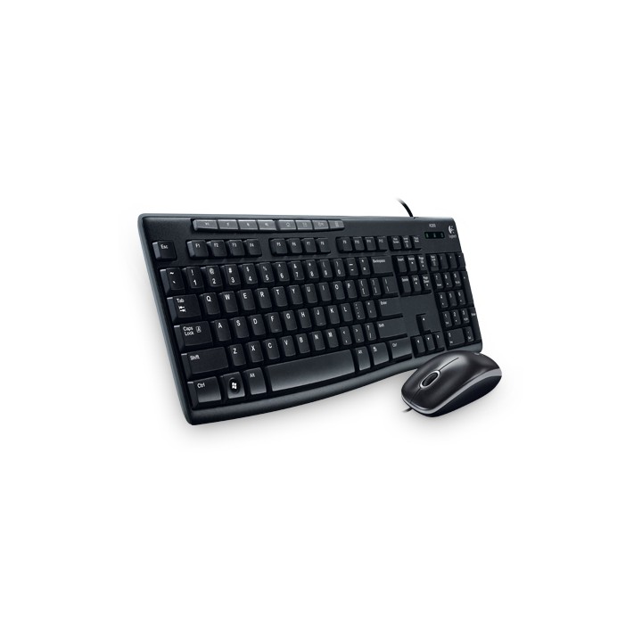 Kit de Teclado y Mouse LOGITECH MK200