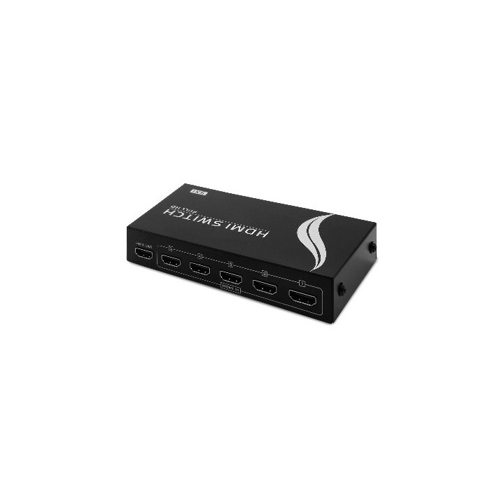 Multiplexor Manual HDMI de 5 Dispositivos  BROBOTIX 963684