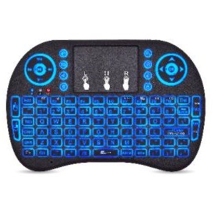 Teclado Mini Inalámbrico, Recargable, Ilumina BROBOTIX 963814