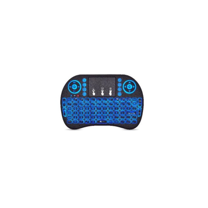 Teclado Mini Inalámbrico, Recargable, Ilumina BROBOTIX 963814
