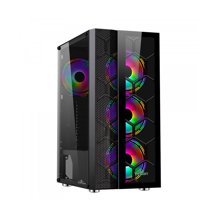 Gabinete Gaming Yeyian YCH-7S3V-01BK