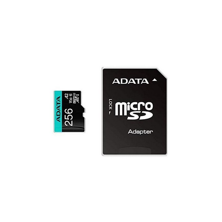 Micro Secure Digital ADATA AUSDX256GUI3V30SA2-RA1