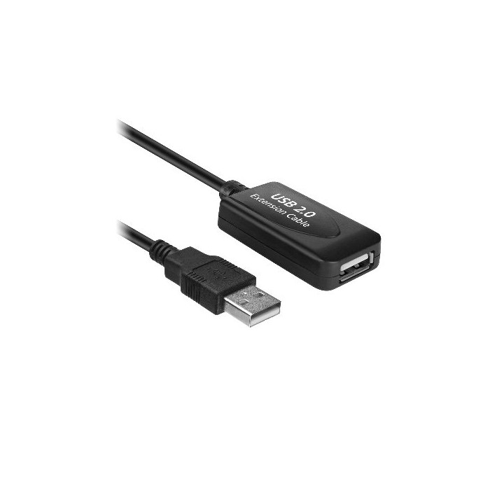Cable USB V2.0 Extensión Activa BROBOTIX 372782