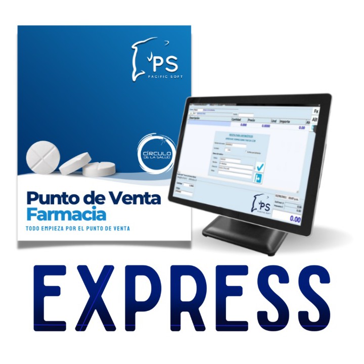 Punto de venta para farmacias PACIFIC SOFT KITPSF070