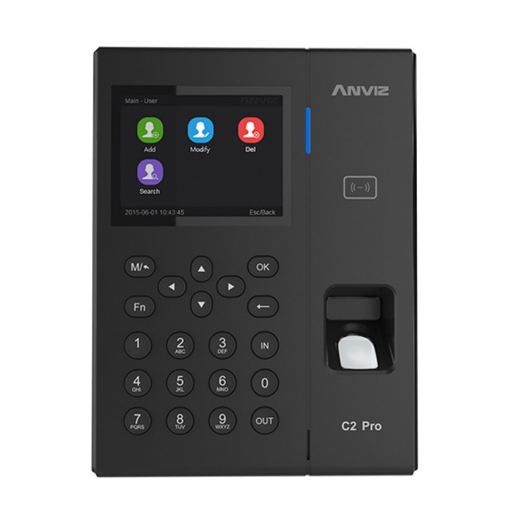 Control de Asistencia Biométrico Anviz AN-C2PRO