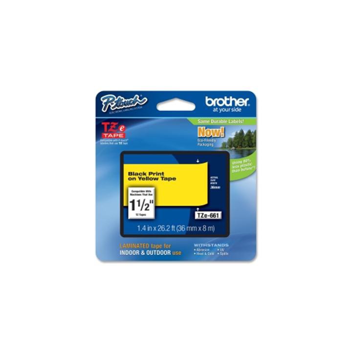 Cinta Laminada BROTHER TZE661