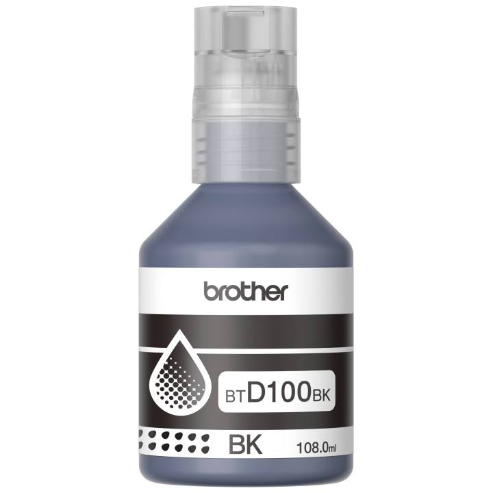 Tinta BROTHER BTD100BK