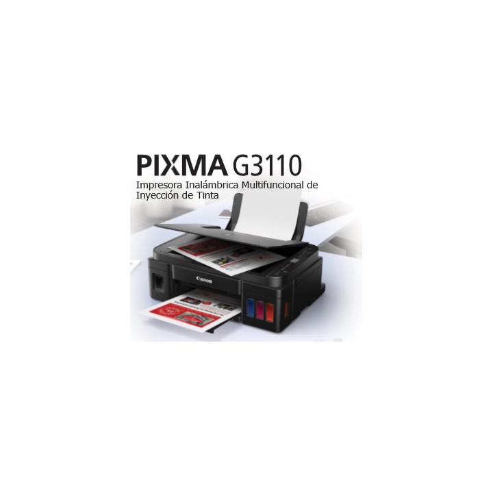 Multifuncional de inyección de tinta  CANON G3110
