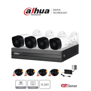 Kit de videovigilancia Dahua Technology DH-KIT/XVR1B04H-I/4-B2A51N-0280B-S2