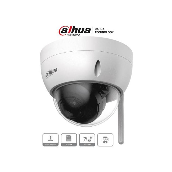 Cámara domo IP Dahua Technology DH-IPC-HDBW1230DE-SW