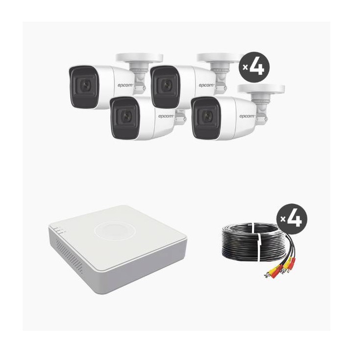 Kit de videovigilancia HIKVISION B8-KIT-MIC