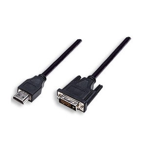 Cable HDMI A DVI MANHATTAN 372503