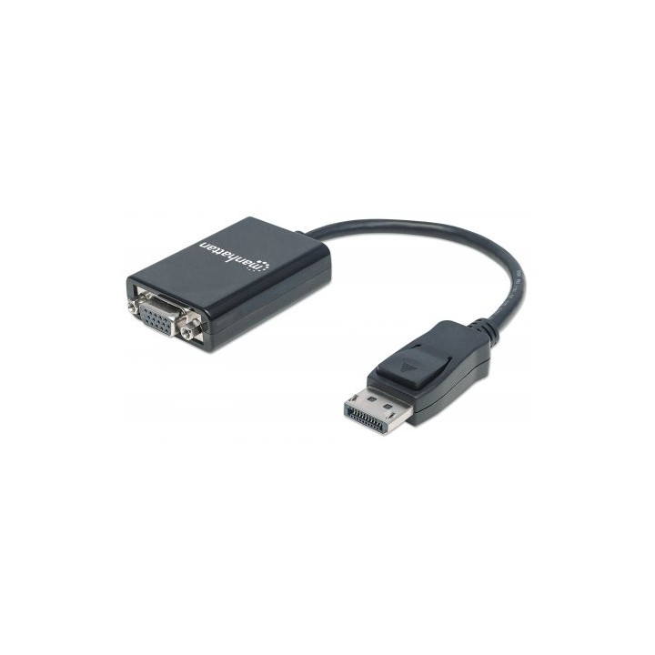 Adaptador Displayport a VGA MANHATTAN 151962