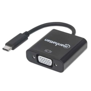 Convertidor USB C a VGA MANHATTAN 151771