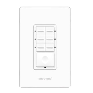 Botonera de 7 Escenas Inteligente ZIGBEE  Orvibo T10S7ZW-1UO