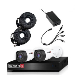 Kit de videovigilancia  PROVISION-ISR PAK2LIGHTCC2MP-28
