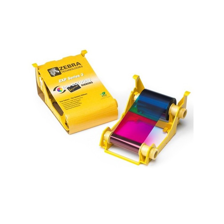 CINTA 5 PANELES DE COLOR ZEBRA ZXP3