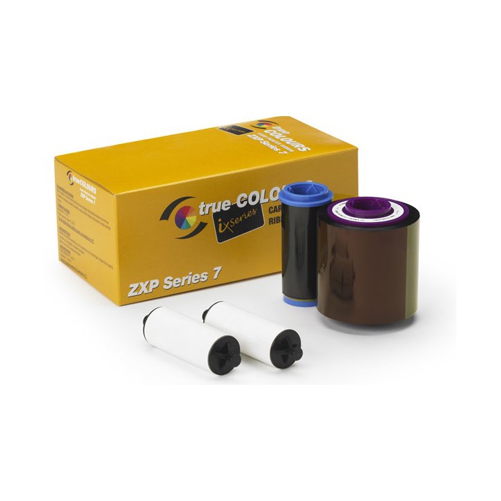 CINTA 5 PANELES DE COLOR ZEBRA ZXP7