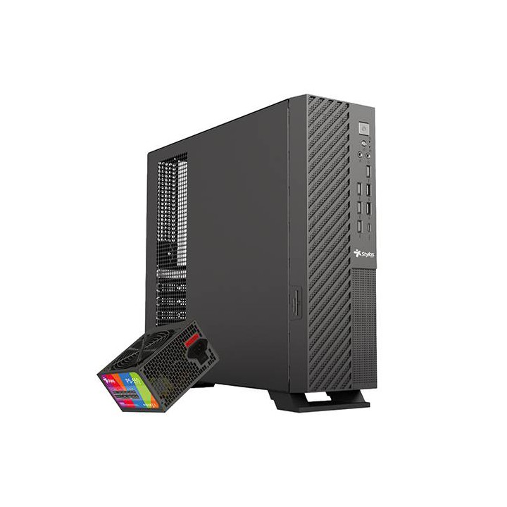 Gabinetes para computadoras Stylos STGAMN1B
