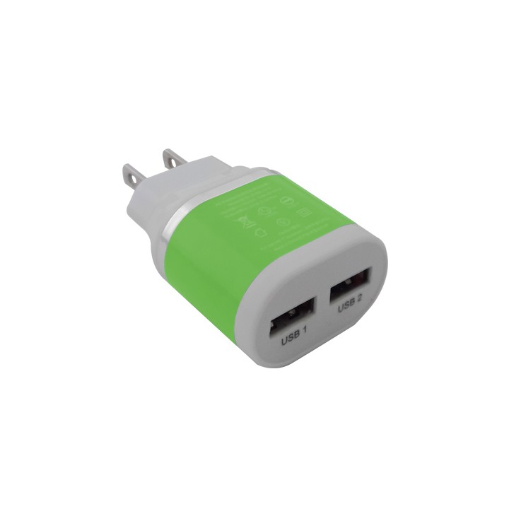 CARGADOR BROBOTIX 2 PTS USB 161264V