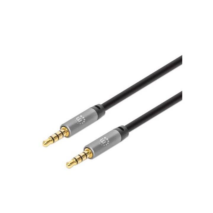 Cable Auxiliar de Audio Estéreo de 3.5 mm MANHATTAN 355995