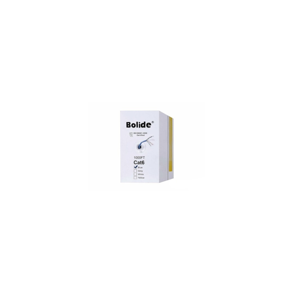 CABLE DE RED BOLIDE BP0033/CAT6/CMR-WHITE BP0033/CAT6/CMR-WHITE
