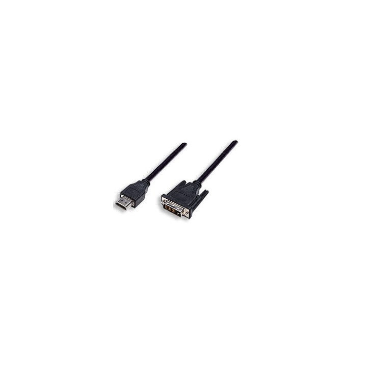 Cable HDMI A DVI MANHATTAN 372503
