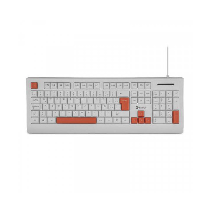 Teclados GETTTECH GGK-ESMWR-02-WH